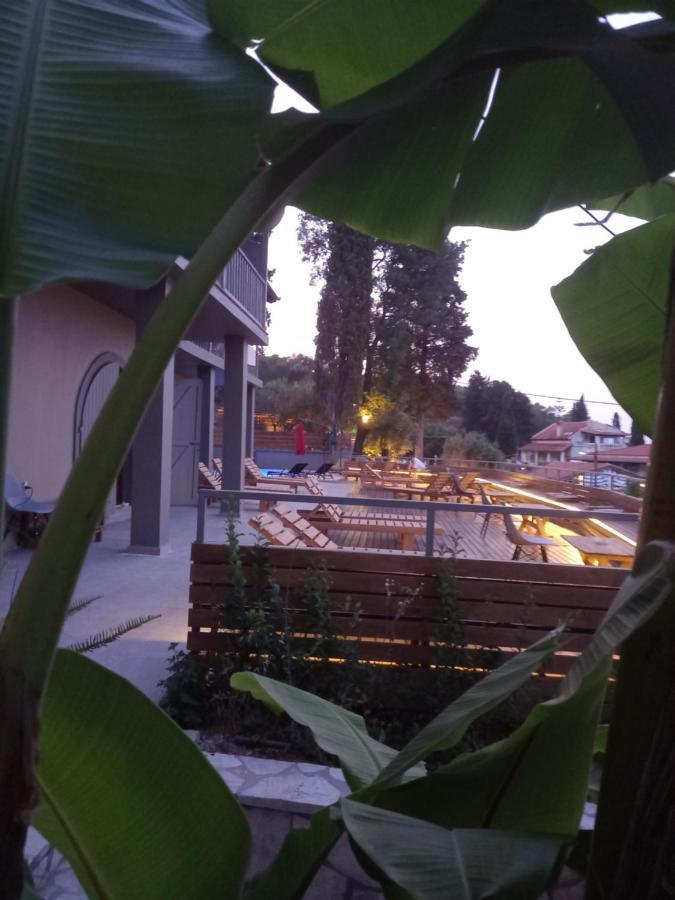 Seven Keys Luxury Suites Achilleion Bagian luar foto