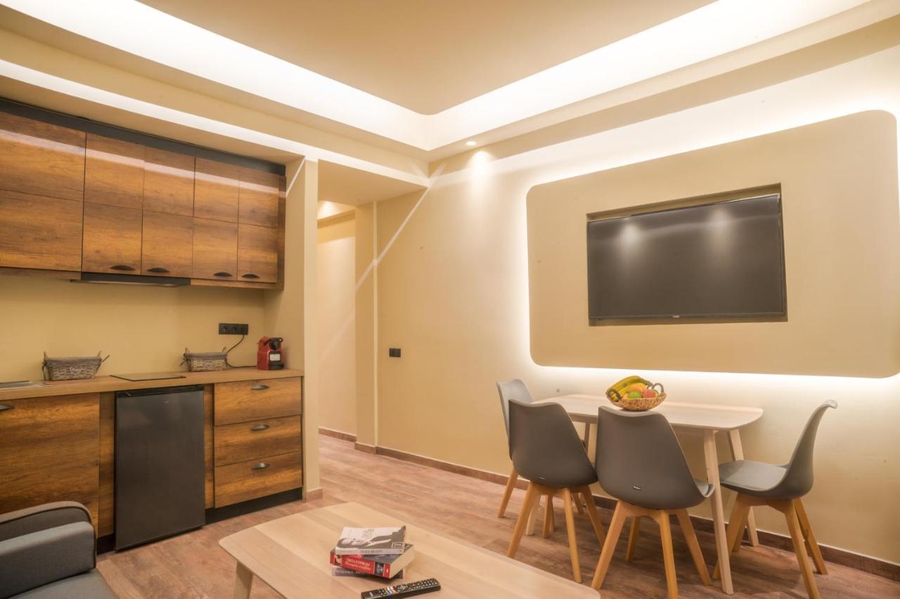 Seven Keys Luxury Suites Achilleion Bagian luar foto